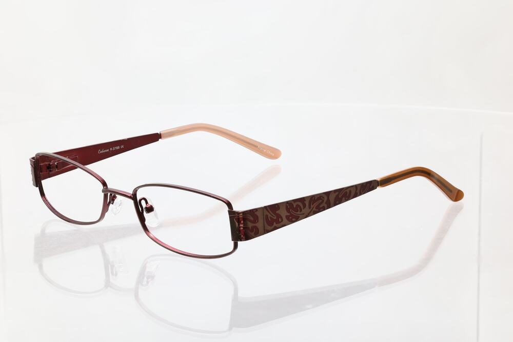 Enhance R-3796 Wine 52-18-140mm Eyeglass FRAMES ONLY - GOOD CONDITION